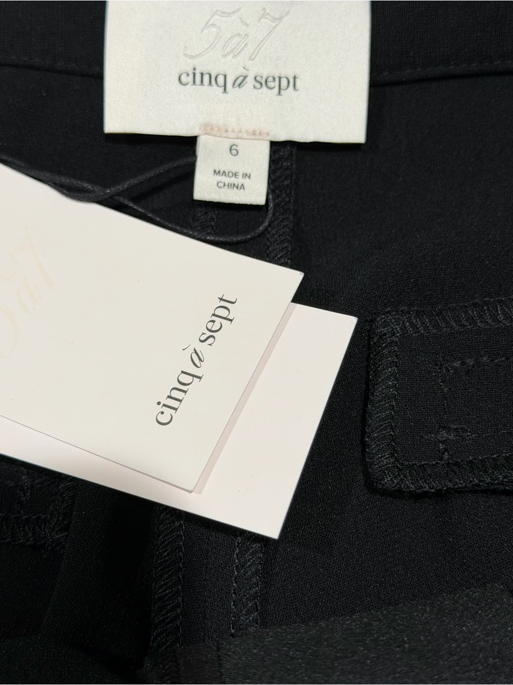 Cinq @ Sept Rococo Embroidered Pants - Picture 16 of 16